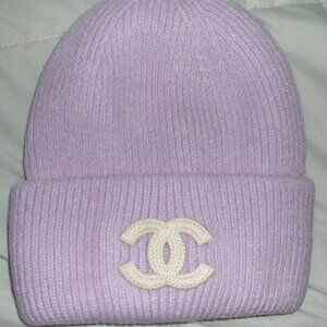 Women's Chanel Beanie Hat "Like New"